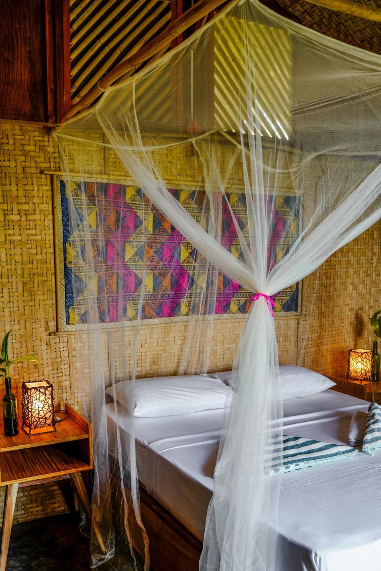 Eco Sanctuaries Nature Lodge Nacpan Beach, El Nido Zewnętrze zdjęcie