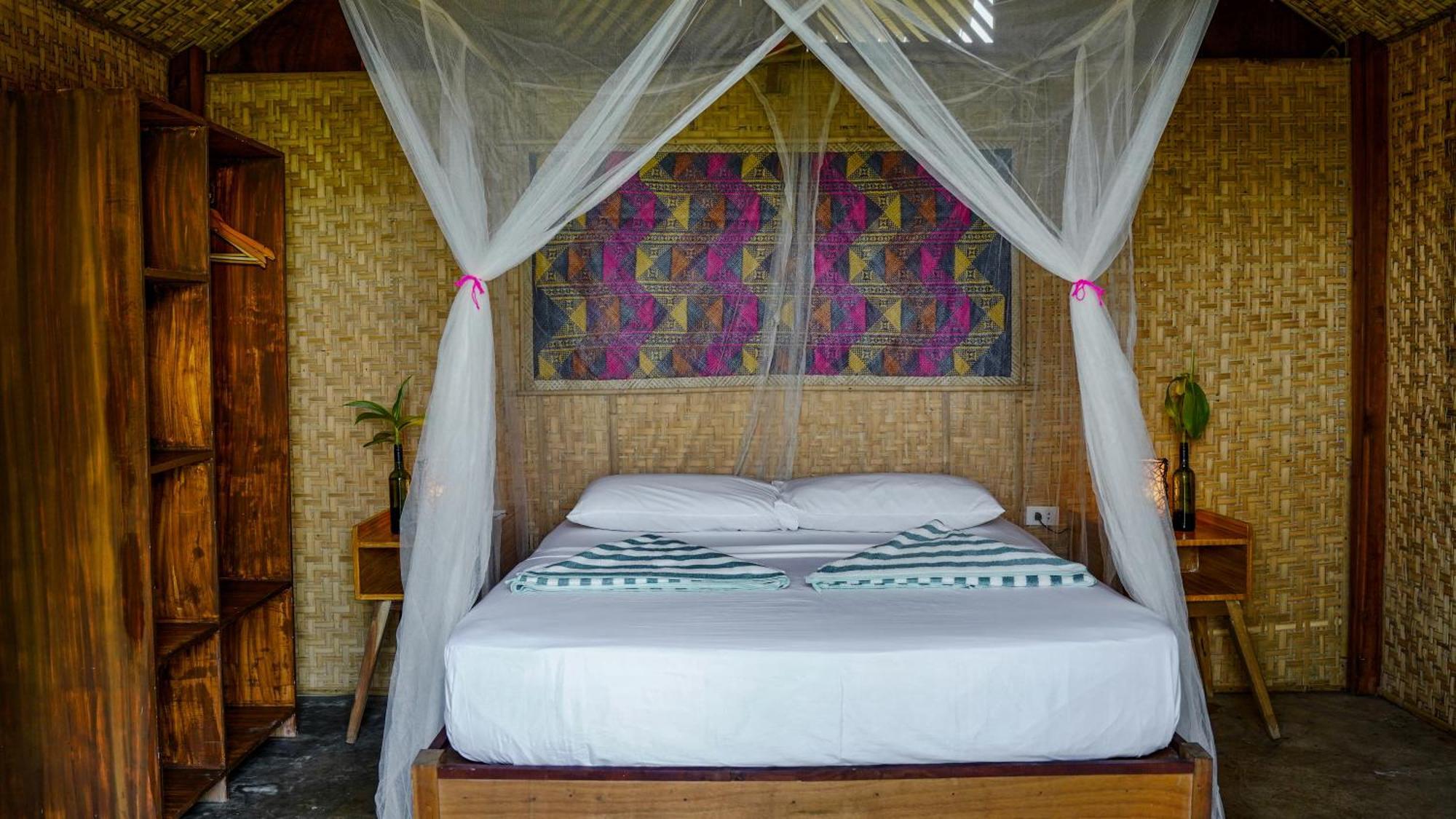 Eco Sanctuaries Nature Lodge Nacpan Beach, El Nido Zewnętrze zdjęcie