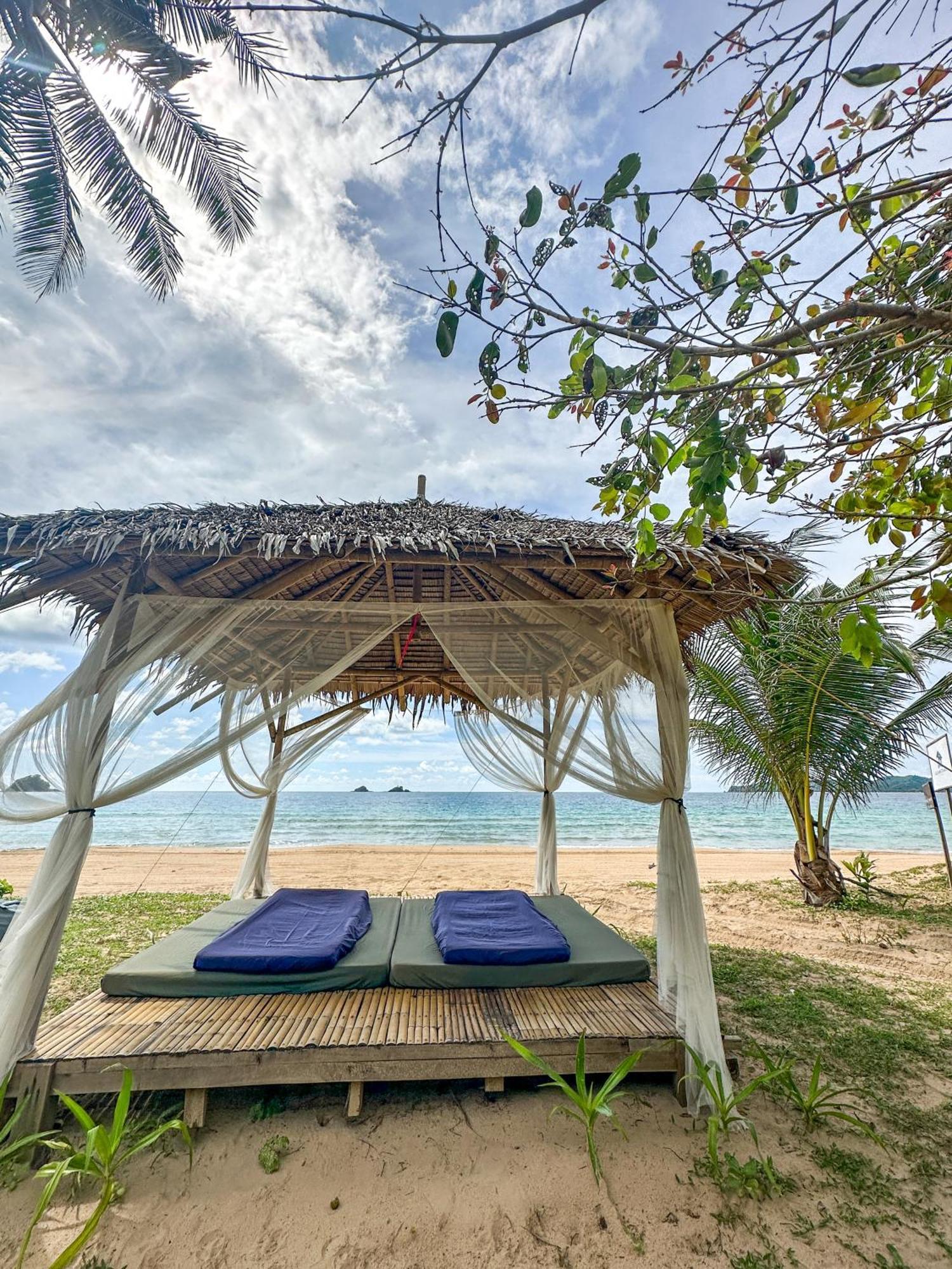 Eco Sanctuaries Nature Lodge Nacpan Beach, El Nido Zewnętrze zdjęcie